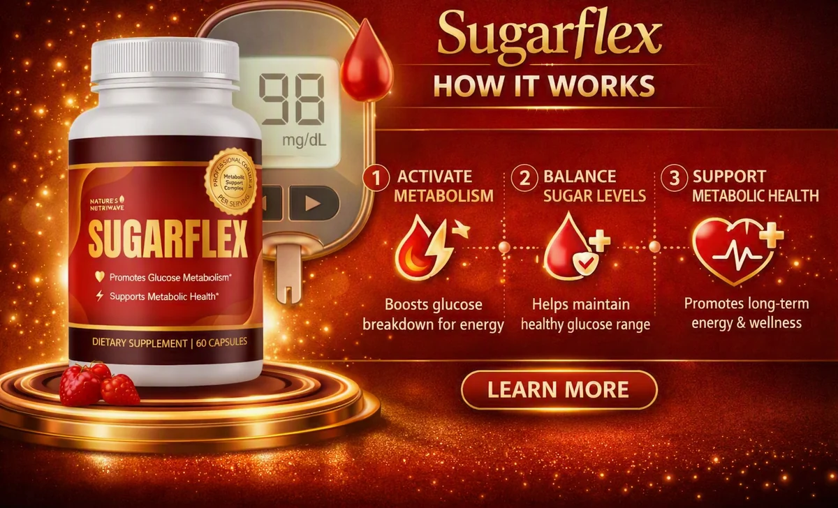 How SugarFlex works: activate metabolism, balance sugar levels, support metabolic health